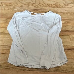 GAP Women's Long Sleeve Crewneck Tee - White